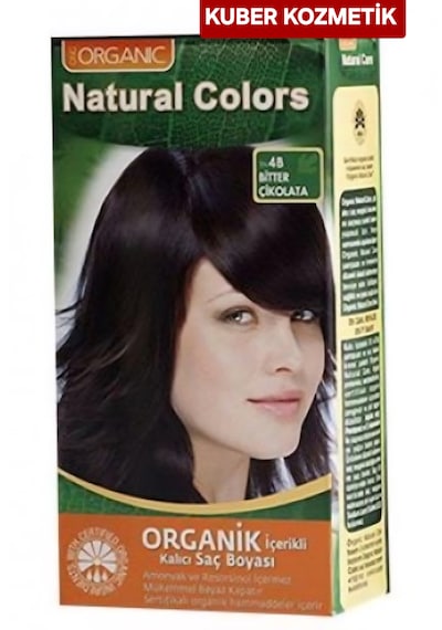 Natural Colors 4b Bitter Çikolata Organik İçerikli Amonyaksız Kalıcı Saç Boyası