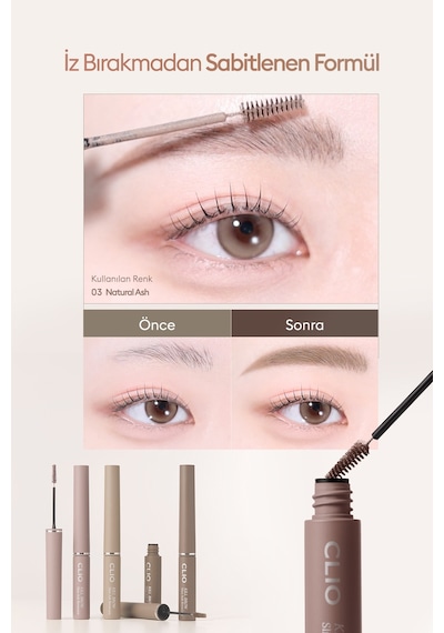 Clıo Kill Brow Slim Ash Browcara 04 Ash Gray