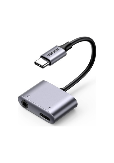Usb C - 3.5mm Kulaklık Jakı Ses Adaptörü Ve Şarj Cihazı Dac Tip C - Aux Kulaklık Ayırıcı İpad Pro 2021/2020, İpad Air 4, İpad Mini 6, Galaxy S21 Ultra S20 Fe Note20 Tab S7+ İle Uyumlu