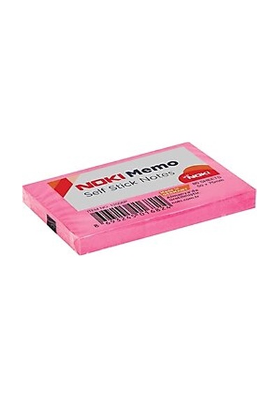 Noki Yapışkanlı Not Kağıt 51x75 Pembe No:12006p--12 Li