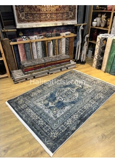 Salerno Çamaşır Makinesinde Yıkanabilir Kilim Halı Hs1031 Çok Renkli