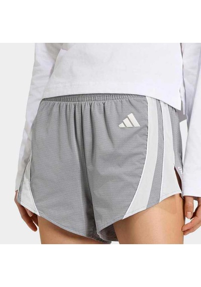 Adidas Adizero Archive Kadın Gri Koşu Şortu Kt4854