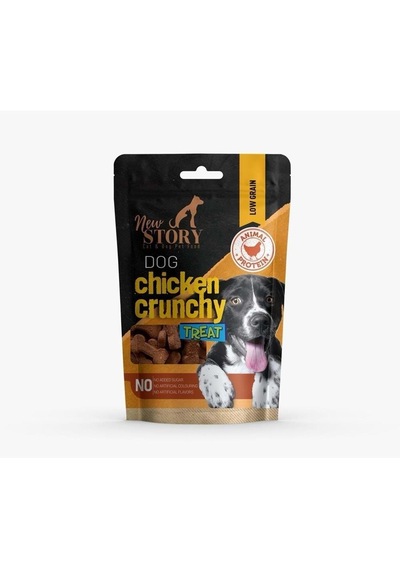 New Story Köpekler İçin Tavuklu Atıştırmalık Chicken Crunchy 80 G