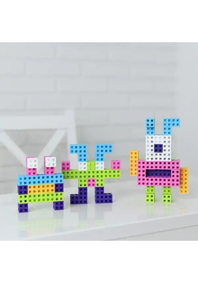 Meli Cube Pink 50 Parça Blok Seti 50810