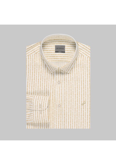 Sarar Artos Interview Slim Fit Erkek Gömlek 3174539 Kahve