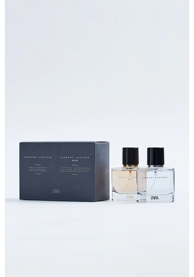 Zara Vibrant Leather + Vibrant Leather Oud Erkek Parfüm EDP 60 ML
