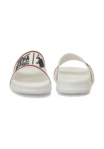 U.S. Polo Assn. U.s.polo Assn Roland 6fx Beyaz Unisex Anatomik Spor Plaj Terliği