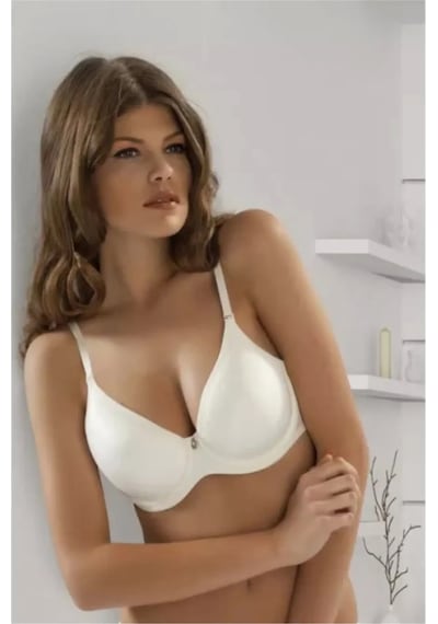 Le Jardin 9405 Desteksiz-balenli Micro Soft Sütyen ekru