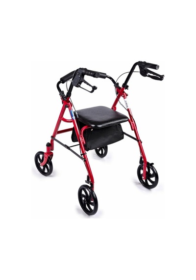 Medikaltec Comfort Plus Rolatör 4 Tekerlekli 130 Kg Kapasiteli Yürüteç