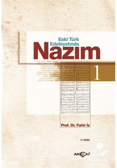 Eski Türk Edebiyatı Nazım-1 / Prof. Dr. Fahir Iz