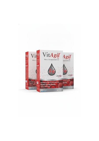 Vitagil Fer Demir Damla 30 Ml 3 Lü Set