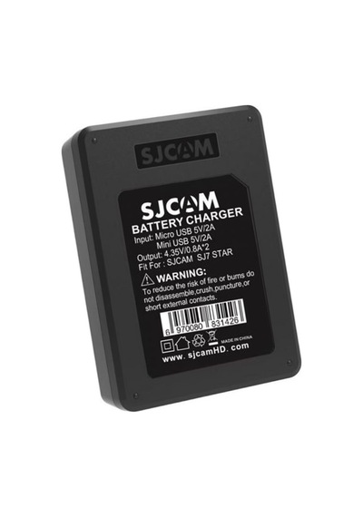 Sjcam SJ7 Star ikili Batarya Şarj Cihazı