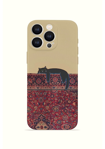 Apple iPhone Uyumlu 16 Pro Max Vorian İnce Kamera Korumalı Mika Kılıf Persian Cat Lounge Persian Cat Lounge Mika