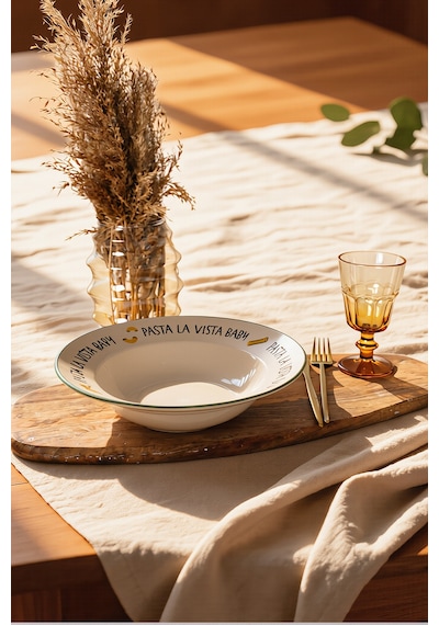 Keramika Delta Makarna Tabağı 26 Cm - 23937 Çok Renkli