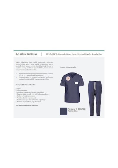 Unisex Lacivert Hemşire Scrubs Üniforma Takım Patriot Blue Sağlık Bakanlığı Yeni Yönetmeliğe Uygun Lacivert Unisex Lacivert Hemşire Scrubs Üniforma Takım Patriot Blue Sağlık Bakanlığı Yeni Yönetmeliğe Uygun Lacivert