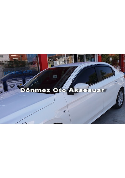 Peugeot 301 Mügen Cam Rüzgarlığı Kromlu 2012-2020 Arası 4 Lü Set N11.13143