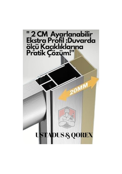 - Lamine Film Koruyucu - Füme Nervürlü 6mm Camlı Duşakabin - Türkiye De İlk Dağılmaz Diğer