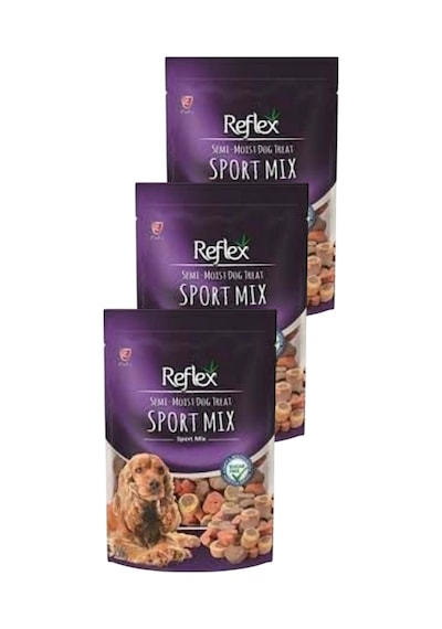 Semi Moist Sport Mix Köpek Ödül Maması 150 Gr Üçlü Paket