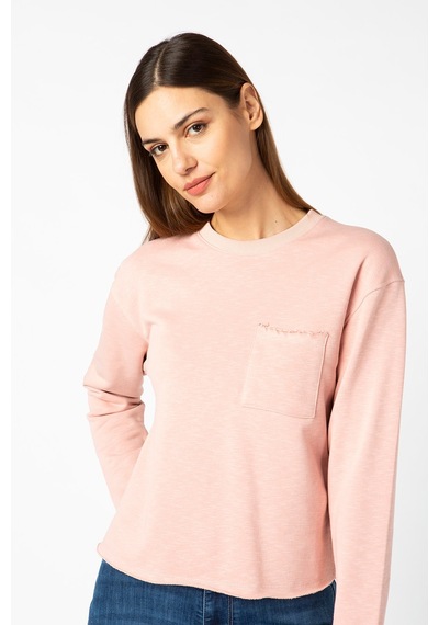 Vigoss Kadın Cepli Sweatshırt 13346-00324 - Somon