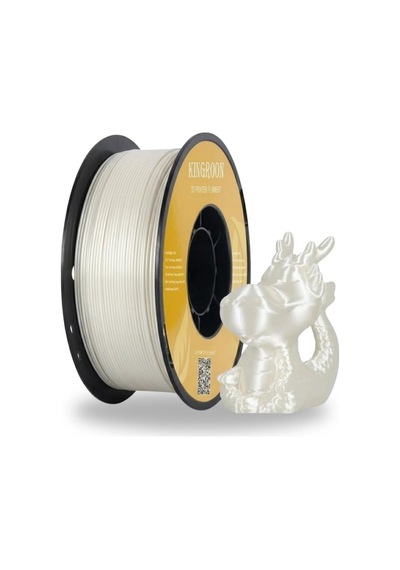 Kingroon Beyaz Pla Silk Filament 1.75 Mm 1000gr