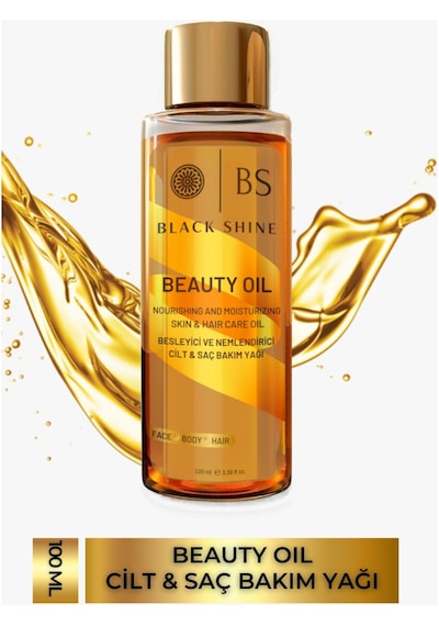 Black Shine Nemlendirici Ve Işıltı Leke Ve Çatlak Tı Çok Amaçlı Bakım Ve Yağı 100 Ml