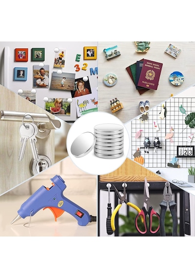 Ø18x3 mm Güçlü Neodyum Disk Mıknatıs - 5 Adet
