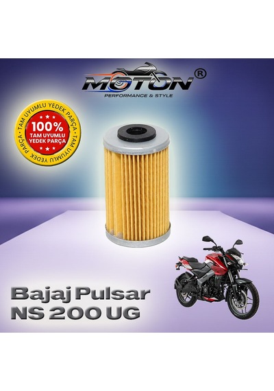 Bajaj Pulsar Ns 200 Ug - Ug2 Uyumlu Yağ Filtresi - A Kalite Ters Maşalı Modeller
