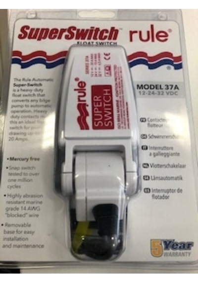 RULE SİNTİNE SWİTCH 12-24 V 37 AMP