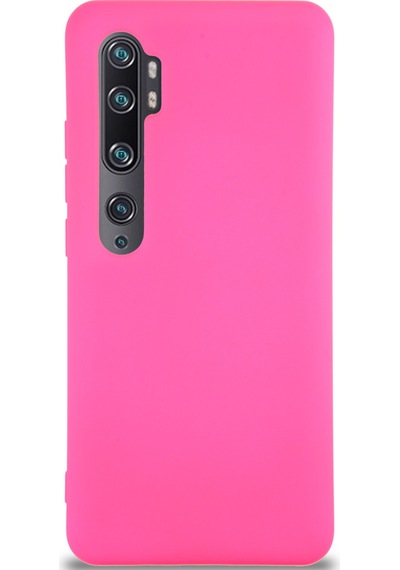 Xiaomi Mi Note 10 Pro Kapak İçi Kadife Lansman Silikon Kılıf