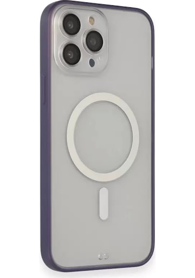 Newface Apple İphone 14 Pro Kılıf Grand Magneticsafe Kapak - Mor
