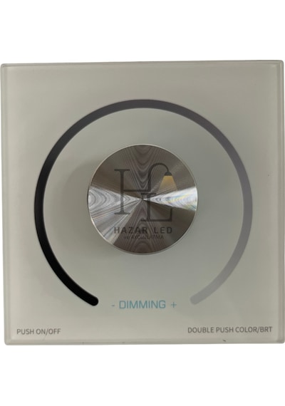 5-24 Volt Dimmer Anahtarlı Duvar Tipi Gömme Led Kontrol Cihazı Display Göstergeli Panel Tipi