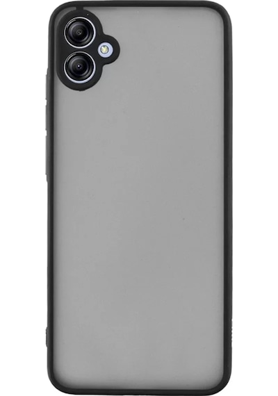 Samsung Uyumlu Galaxy A06 Kılıf Montreal Silikon Kapak - Siyah Renkli