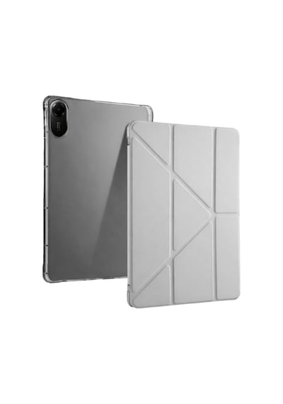Redmi Pad 2 Kalemlikli Mars Tablet Kılıfı - Gri Diğer