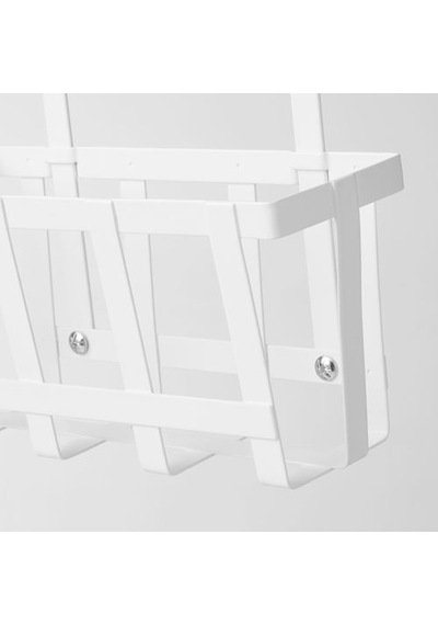 Ikea Pålycke Asılabilir Dolap Düzenleyici, Beyaz, 20x7,5x36