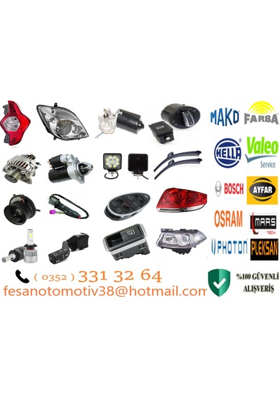 Fiat Panda Motorlu Sol Ön Far 2003-2009 N11.1071