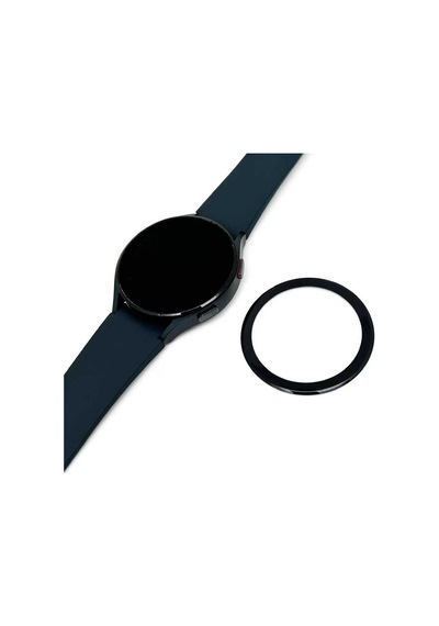 Galaxy Uyumlu Watch 5 44mm Mkst Pmma Pet Saat Ekran Koruyucu - Siyah