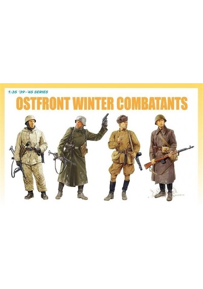 1/35 Ostfront Kış Savaşçıları 1942-43 Asker Figür Maketi, Dragon 6652