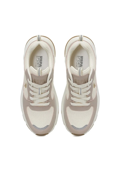 U.s. Polo Assn. Sorley 5fx Kadın Sneaker Pudra Pudra