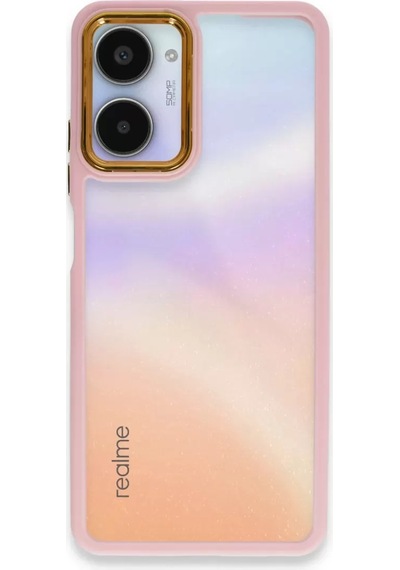 Newface Realme 10 Pro 5g Kılıf Dora Kapak - Pudra