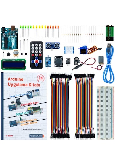 Robotistan Arduino Süper Başlangıç Seti Rev3 (Kitaplı Ve