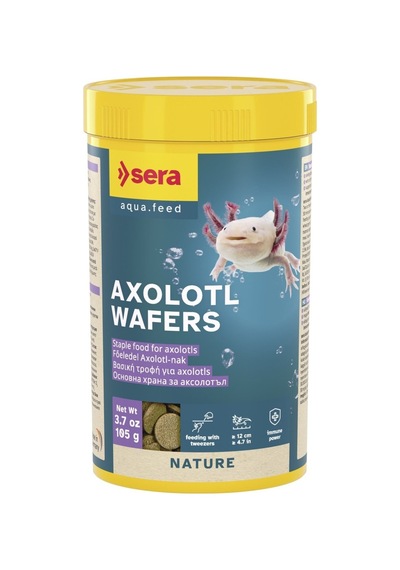 Sera Axolotl Wafers 250ml 105gr.