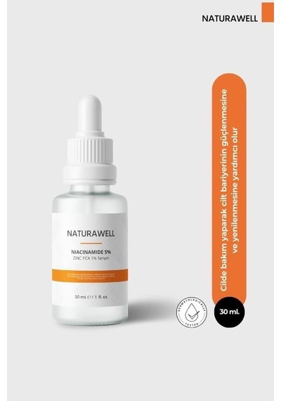 Niacinamide 5% Zinc Pca1% Serumu 30ml Cilt Tonu Dengeleyici Ve Pürüzsüz Cilt