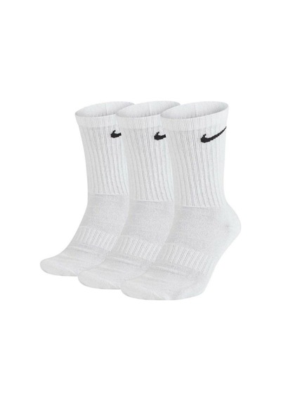 Nike Everyday Cush Crew 3pr Sx7664-100 Unisex Çorap Beyaz