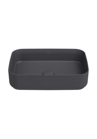 Isvea Infinity Tezgah Üzeri Lavabo 50CM Antrasit
