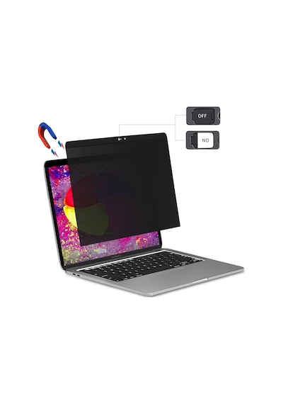 Macbook Pro Gizlilik Ekranı 13 Inç. Manyetik Gizlilik Ekran