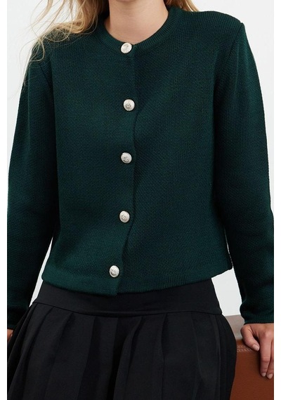 Ersefa Stil Modern Kadın Regular Standart Kol Bisiklet Yaka Basic Ceket Siyah