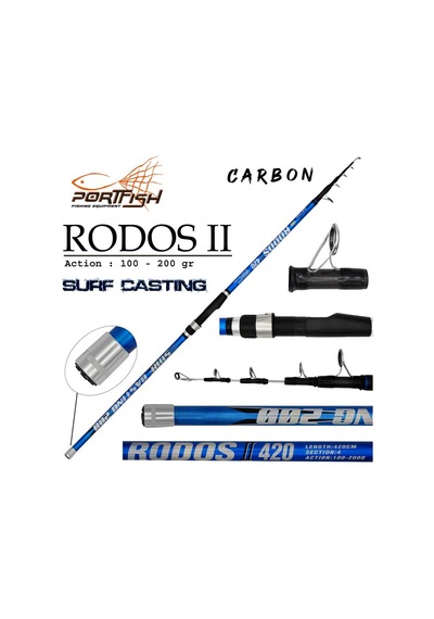 Portfish Rodos Surf 420 CM Olta Kamışı 100-250 Gr