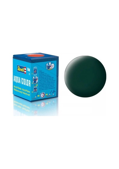 Aqua Color Black Green - Mat Boya- 18 Ml