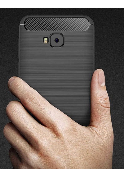 Asus Zenfone 4 Selfie Zd553kl Kılıf Zore Room Silikon Kapak Gri