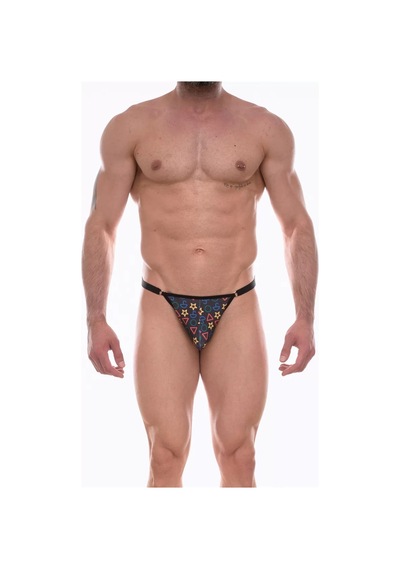 Naam Erkek Desenli Slip Çamaşır Çok Renkli